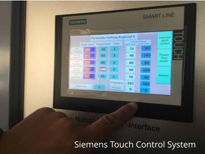 Siemens Touch Control System